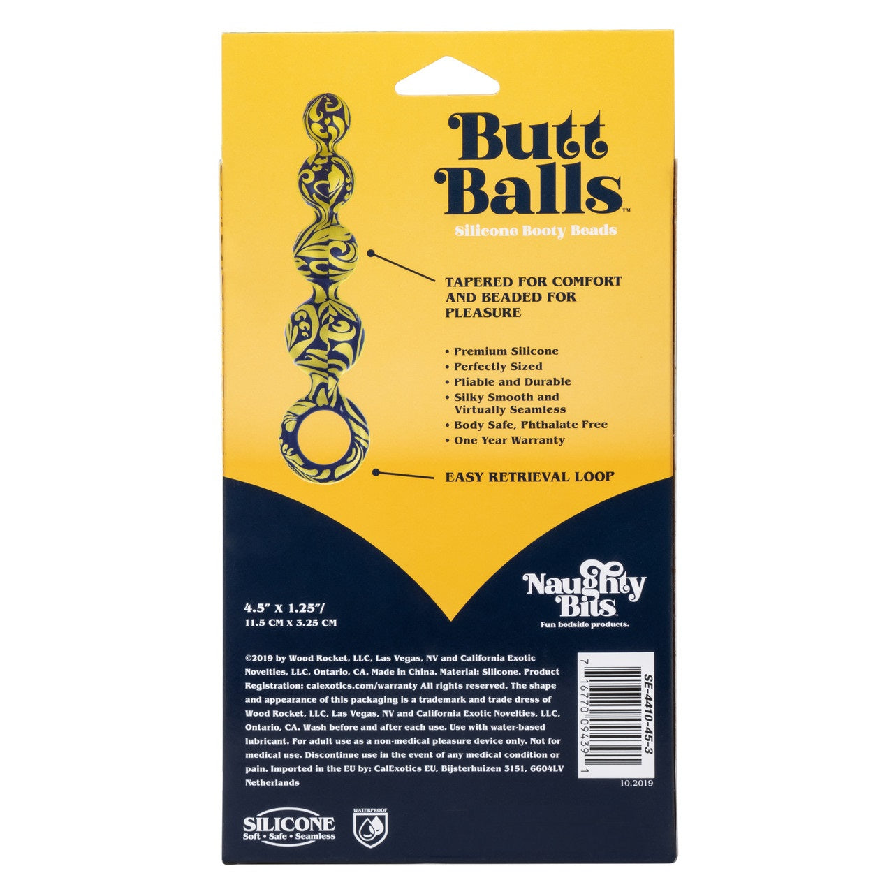 Sexo Anal Bolas Anales Estimulador Silicona Butt Balls Silicone Booty Beads