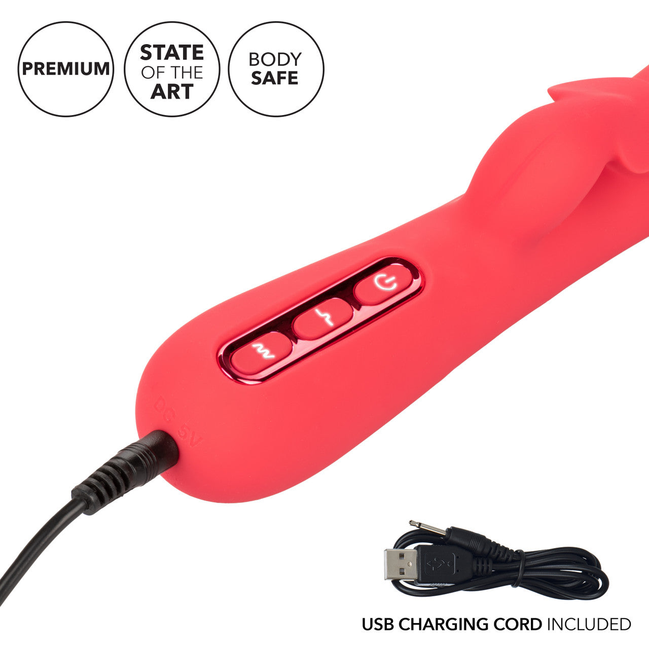 Vibrador Clítoris Punto G De Lujo Recargable Throb Flutter