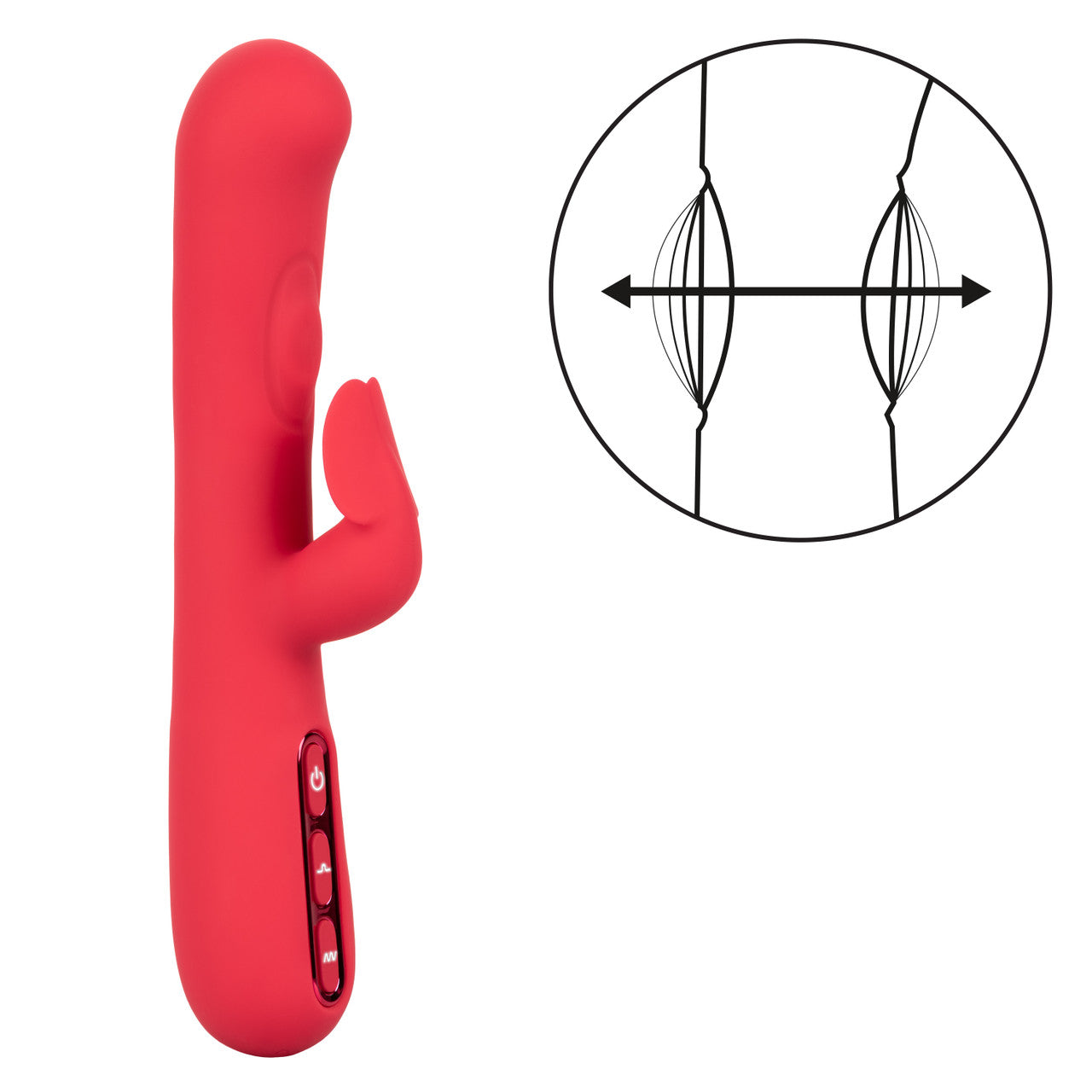 Vibrador Clítoris Punto G De Lujo Recargable Throb Flutter