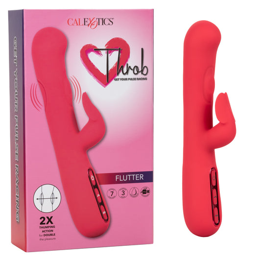 Vibrador Clítoris Punto G De Lujo Recargable Throb Flutter