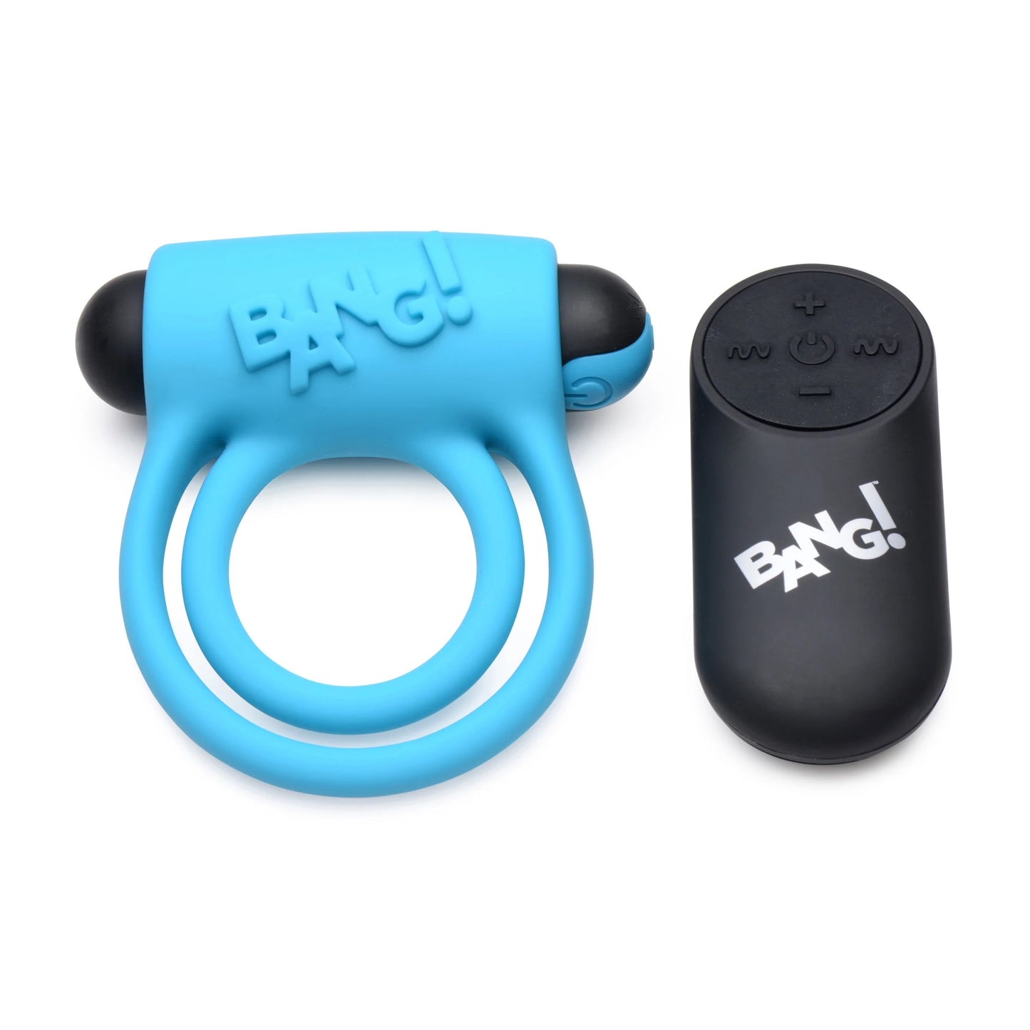 Anillo Pene Inalámbrico Control Remoto 7 Vibraciones 28X Vibrating Cock Ring & Bullet Blue
