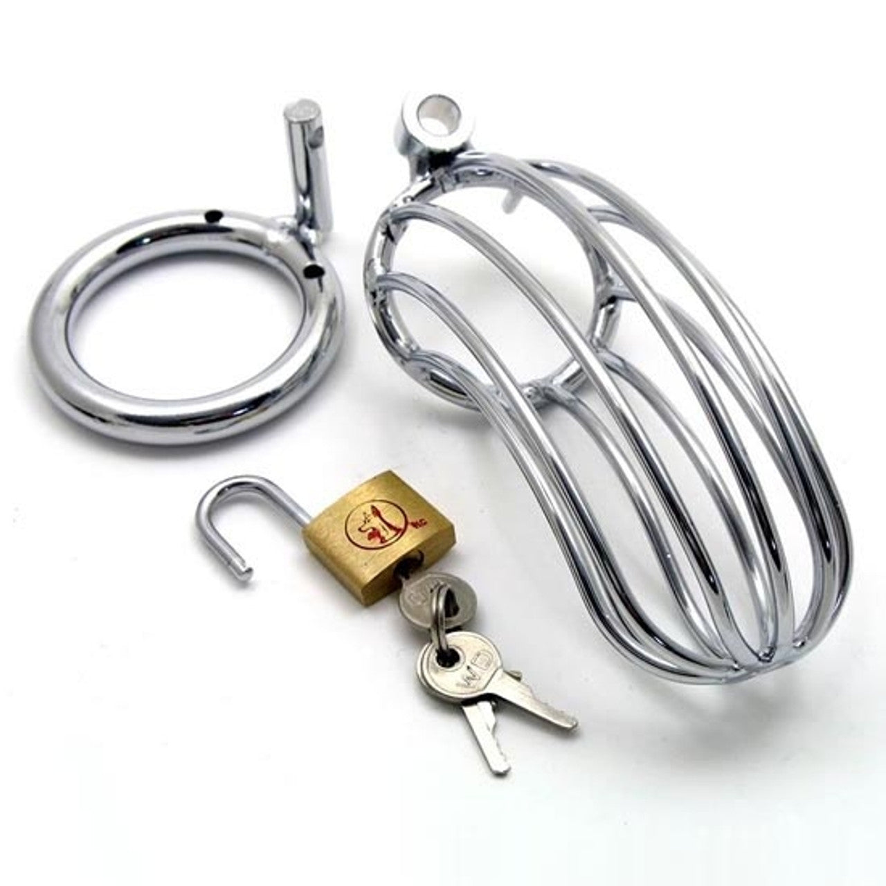 Jaula De Contension Castidad Extrema Pene Metalica Prisoner
