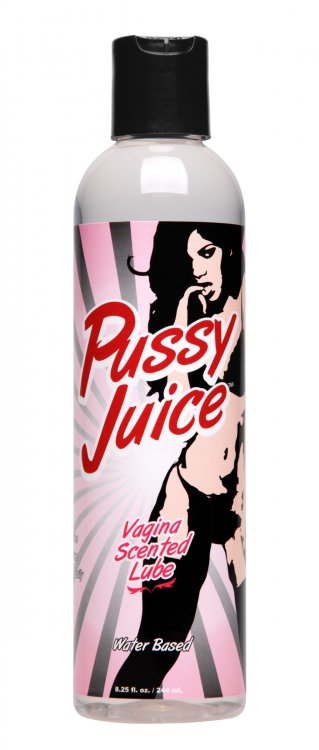 Lubricante Pussy Juice Aroma A Vagina Base Agua 244ml Olor a Vagina Fresca y Humeda