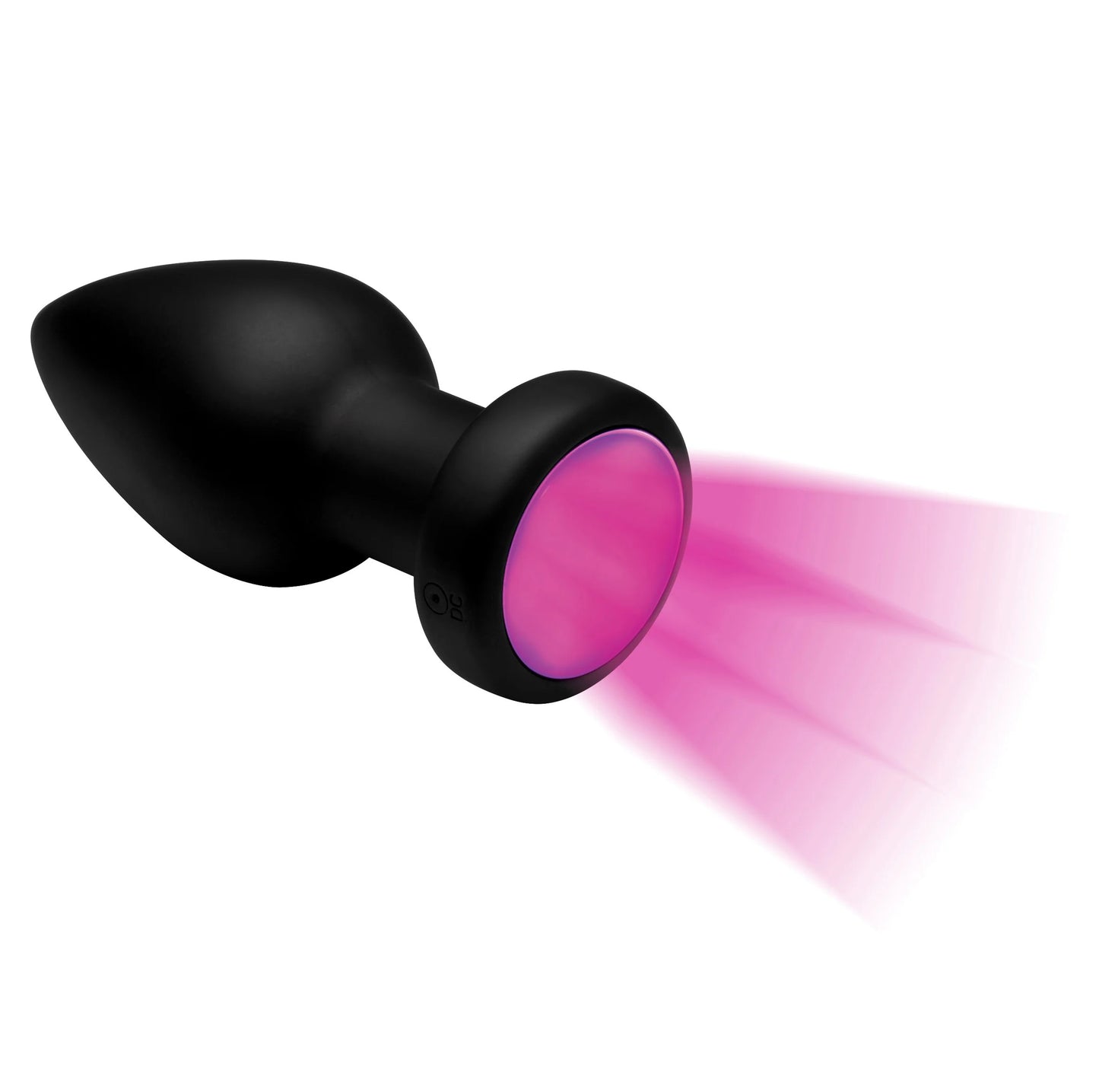 Anal Plug Led Luces Estimulador Vibrador Control 7x Light Up Rechargeable Anal Plug - Small