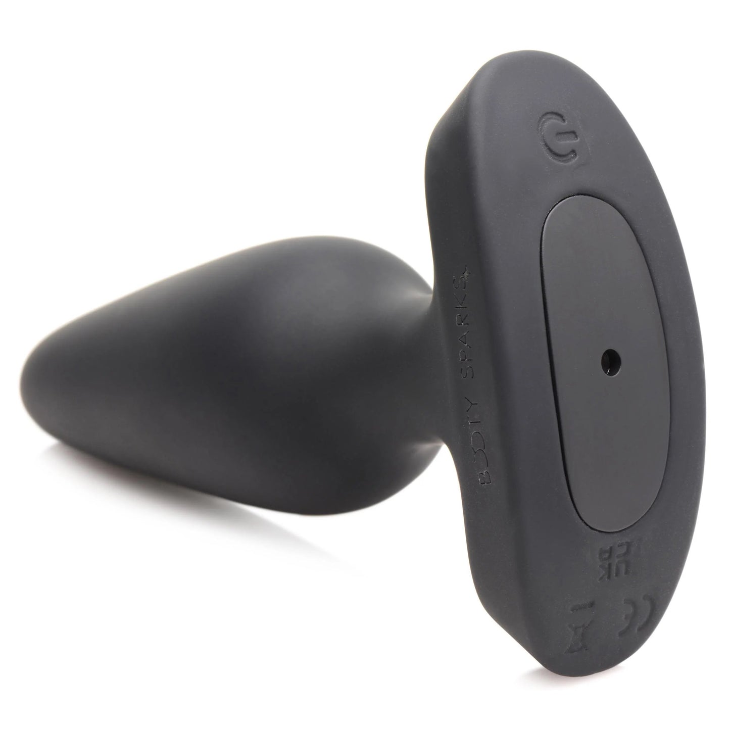 Vibrador Laser Plug Anal Estimulador Silicon Laser Heart Medium Anal Plug With Remote Control