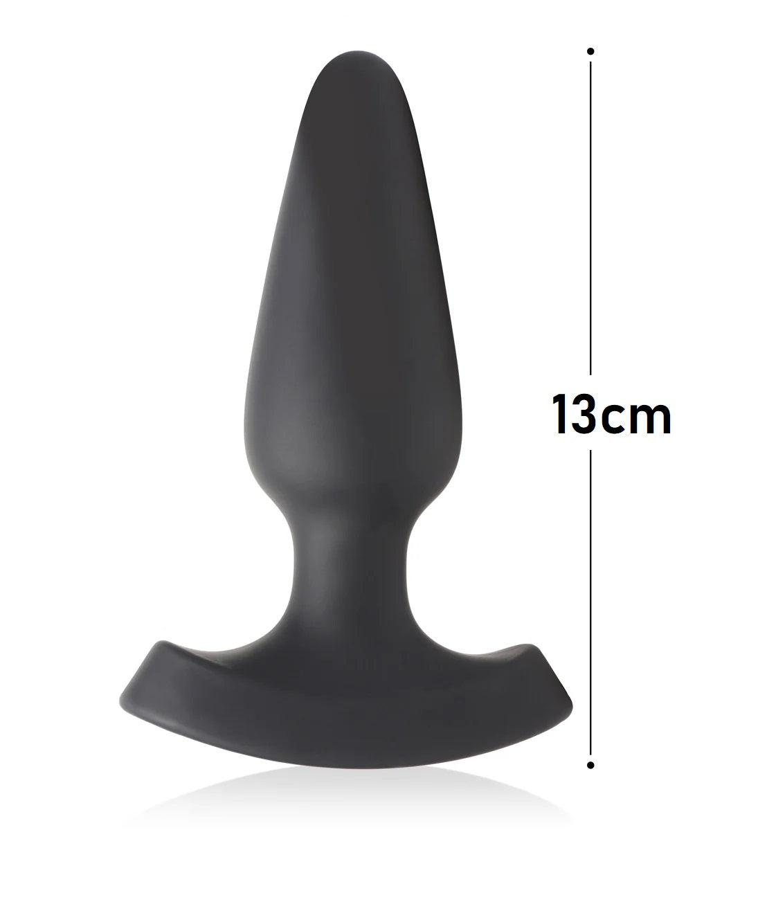Vibrador Laser Plug Anal Estimulador Silicon Laser Heart Medium Anal Plug With Remote Control