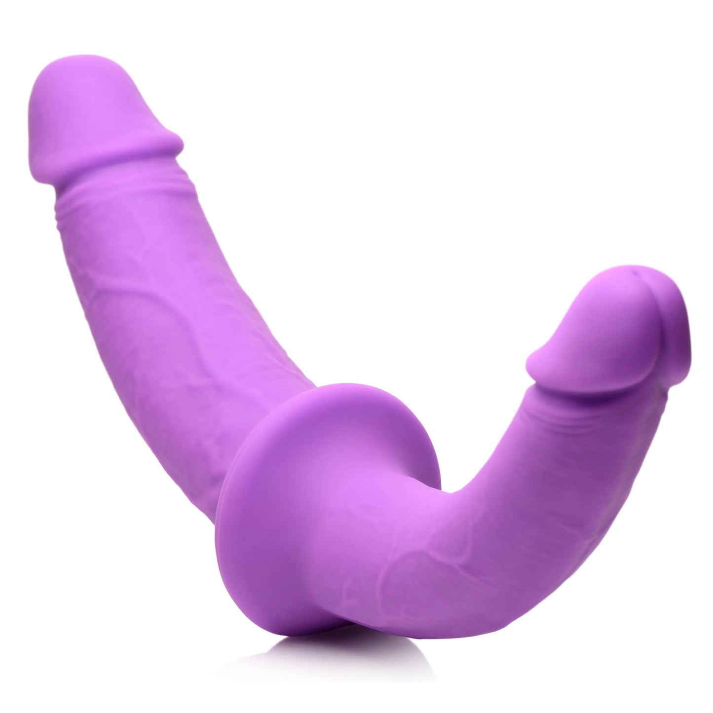 Dildo Consolador Doble Penetración Flexible Juego De Roles Double Charmer Silicone Double Dildo With Harness