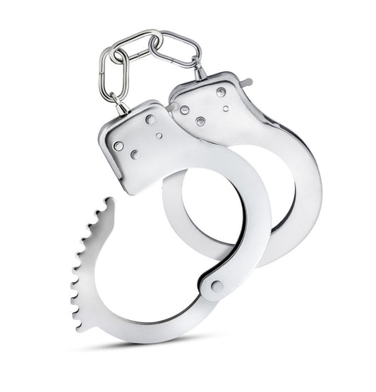 Esposas De Metal Bdsm Sexo Hardcore Temptasia Cuffs Silver