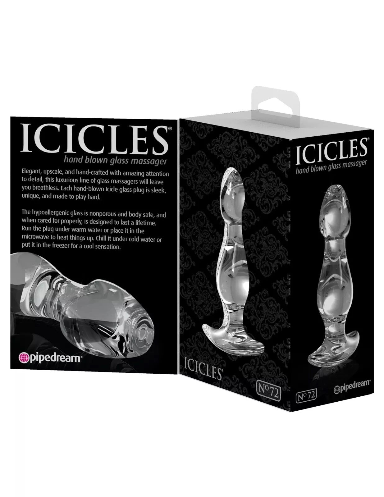 Plug Anal Estimulador Sexo Anal Principiantes Icicles No.73