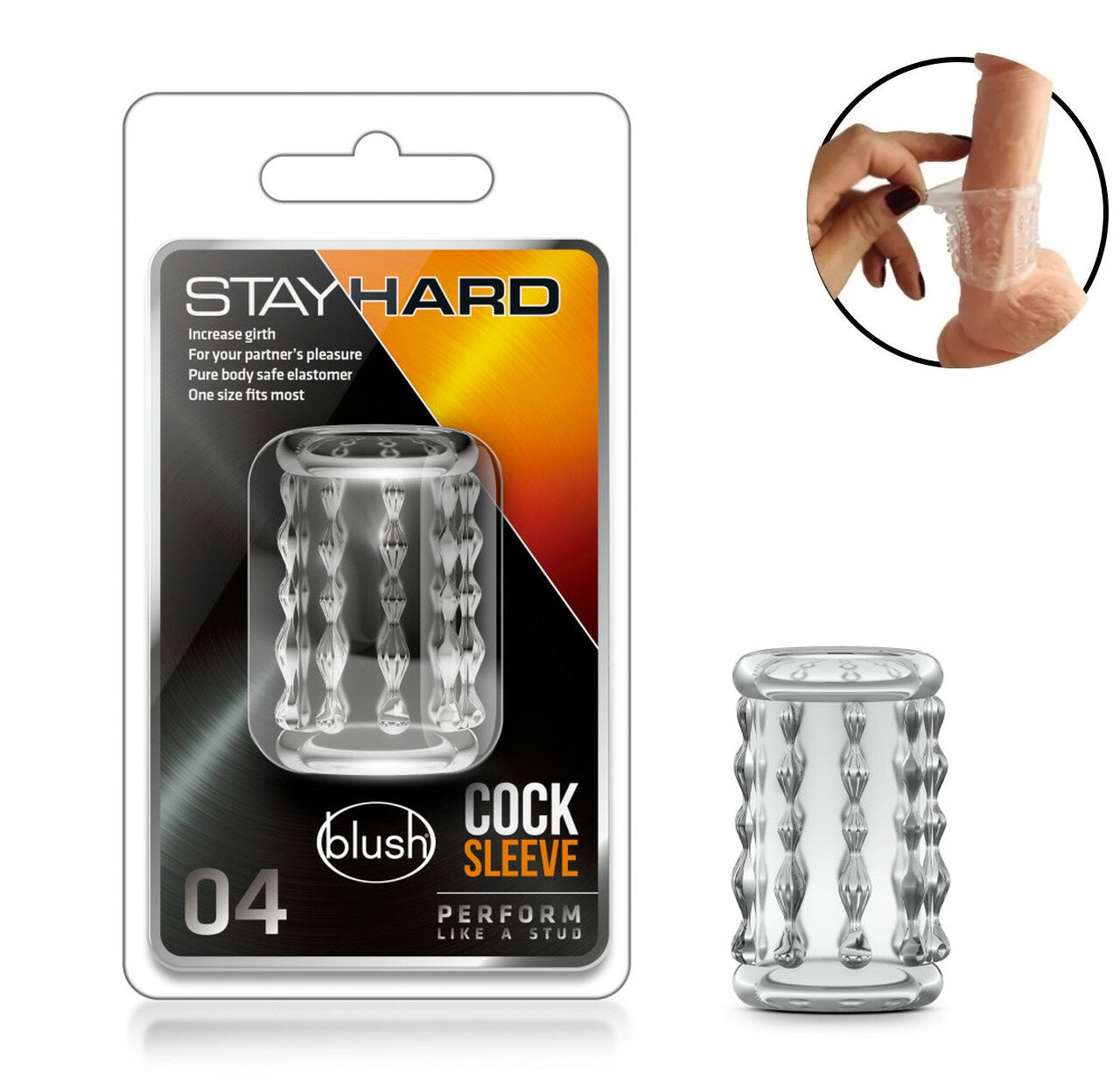Estimulante Vaginal Funda Extensión Pene Media Funda Sujetador Stay Hard Cock