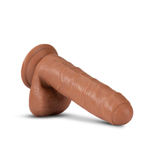 Dildo 18cm Consolador Pene Moreno Principiantes Loverboy - Derek The Bartender - Mocha