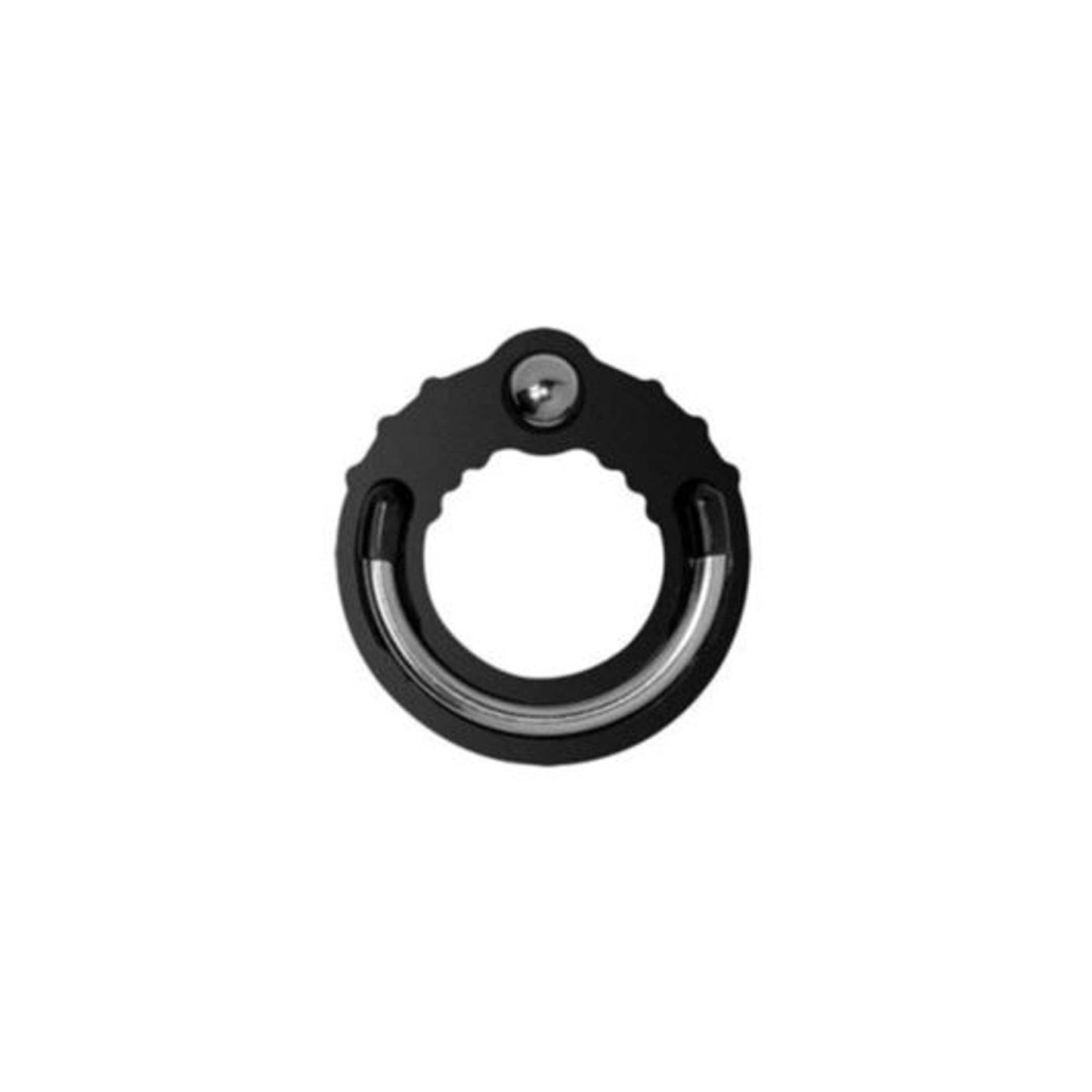 Anillo Pene Versatil Testículos Silicon Y Metal Cock Ring HOLESHOT Fusion Ring by Sport Fucker