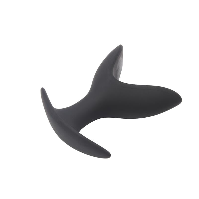 Plug Anal Se Expande Anchor 11cm Gaping Black Mont Silicona Anal