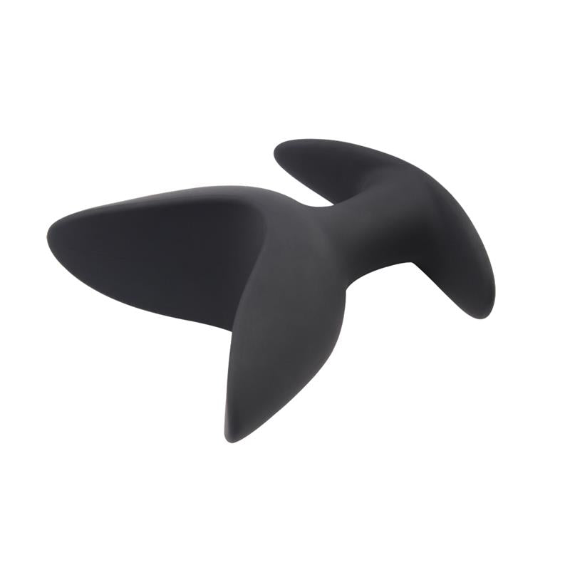 Plug Anal Se Expande Anchor 11cm Gaping Black Mont Silicona Anal