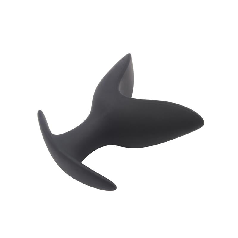 Plug Anal Se Expande Anchor 11cm Gaping Black Mont Silicona Anal