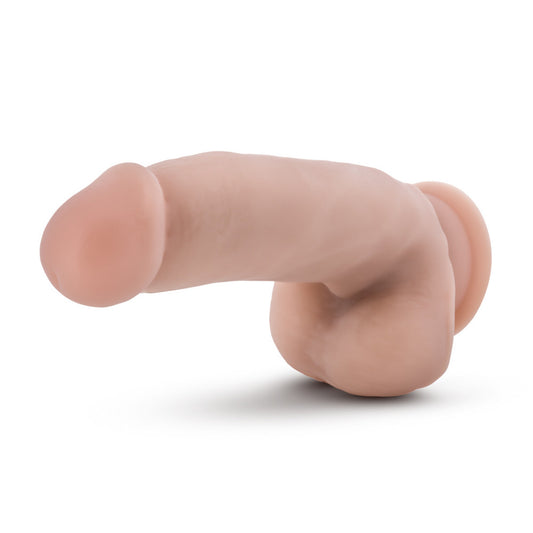 Dildo 17cm Consolador Unisex Anal Vaginal Flexible Loverboy - The Pizza Boy - Beige