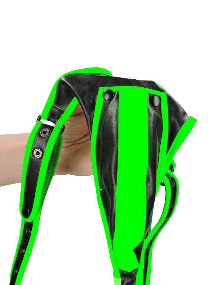 Lencería Bondage Hombre Streaper Tanga Arnes Lenceria Pride Muy Sexy Glow in the Dark - Full Body Harness