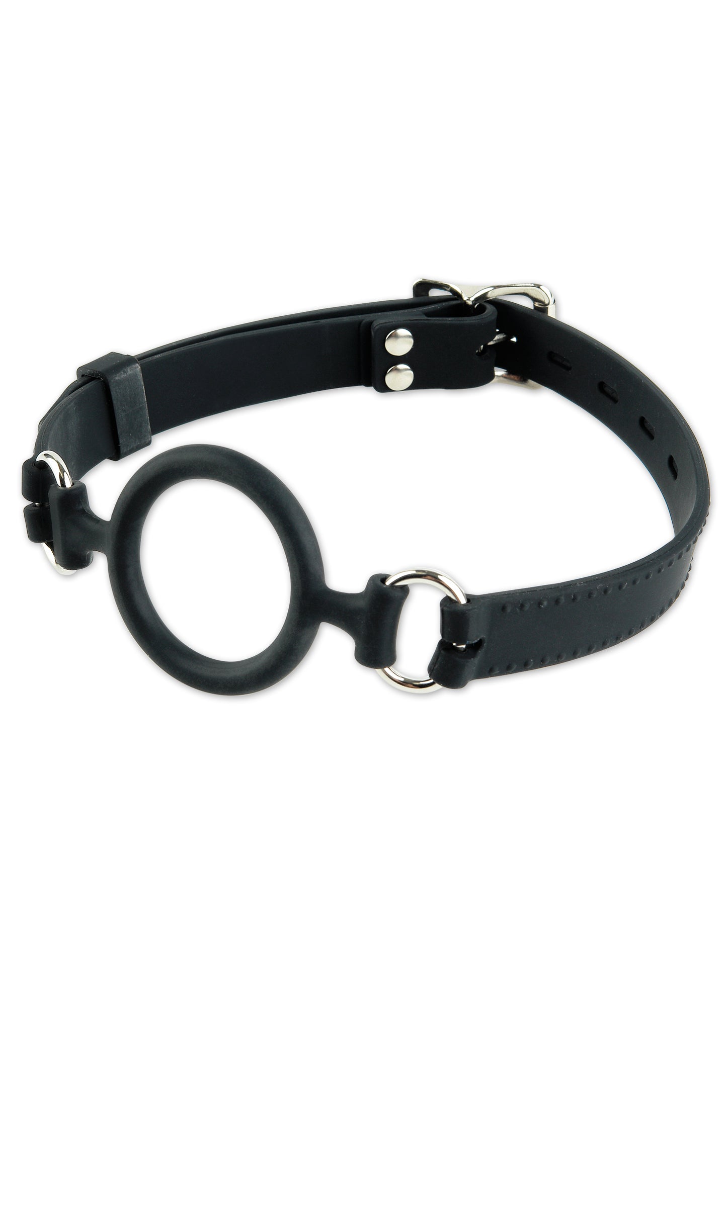 Mordaza Boca Abierta Principiantes Respirable Open Mouth Gag Fetish Fantasy Silicone O-Ring Gag