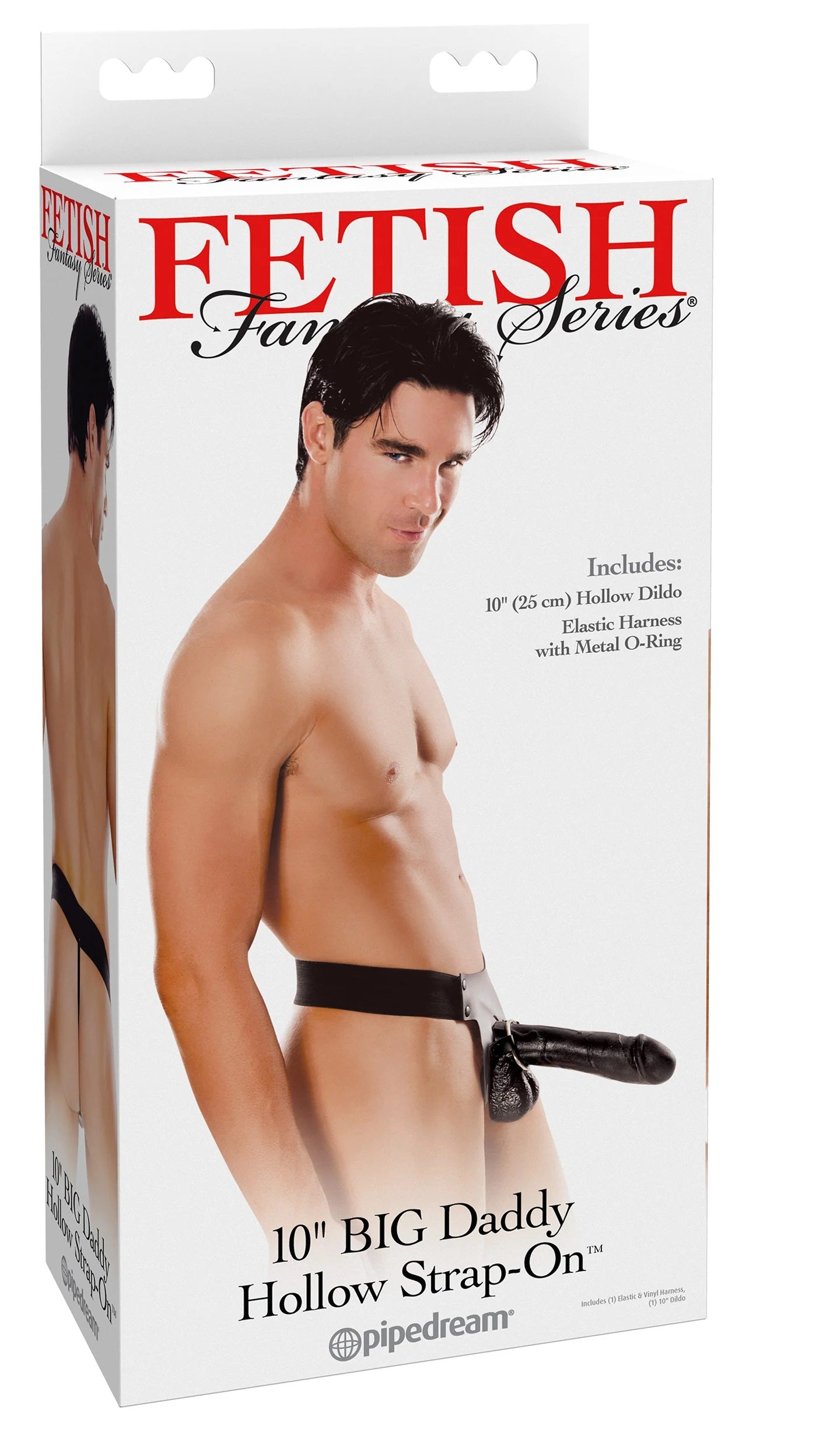 Funda Extension Gran Pene 25cm Dildo Hueco Arnes Fetish Fantasy Series - Big Daddy Hollow 10" Strap-On