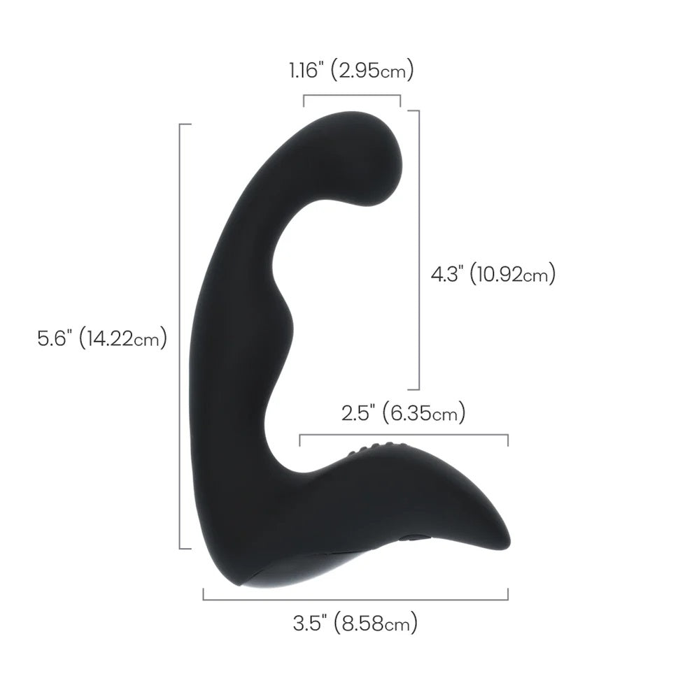 Estimulador Prostático Recargable Plug anal Fantasy Elite Remote Control P-Spot Pro