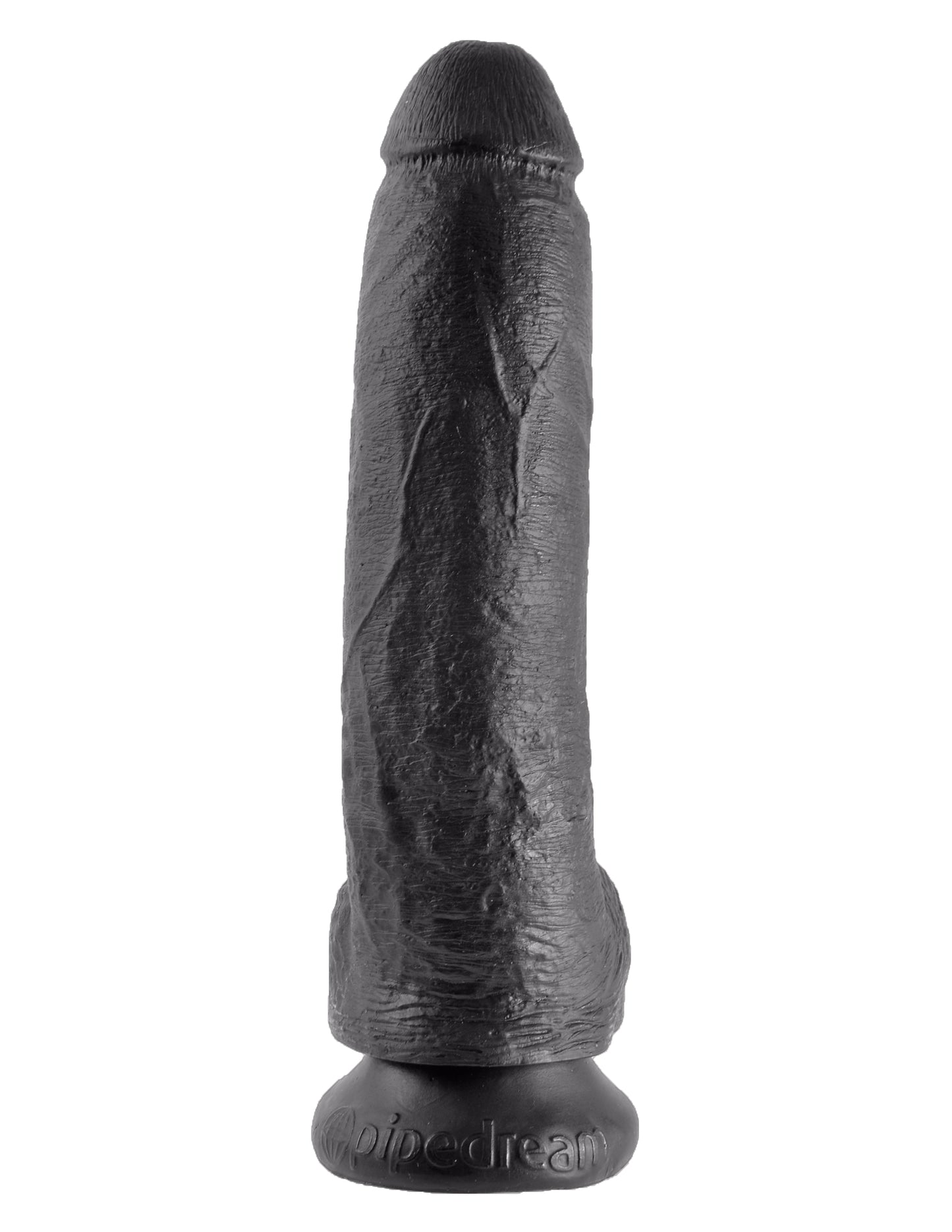 Dildo Real King Cock 9 Pulgadas Con Bolas Y Ventosa 22cm 9" Cock with Balls Black