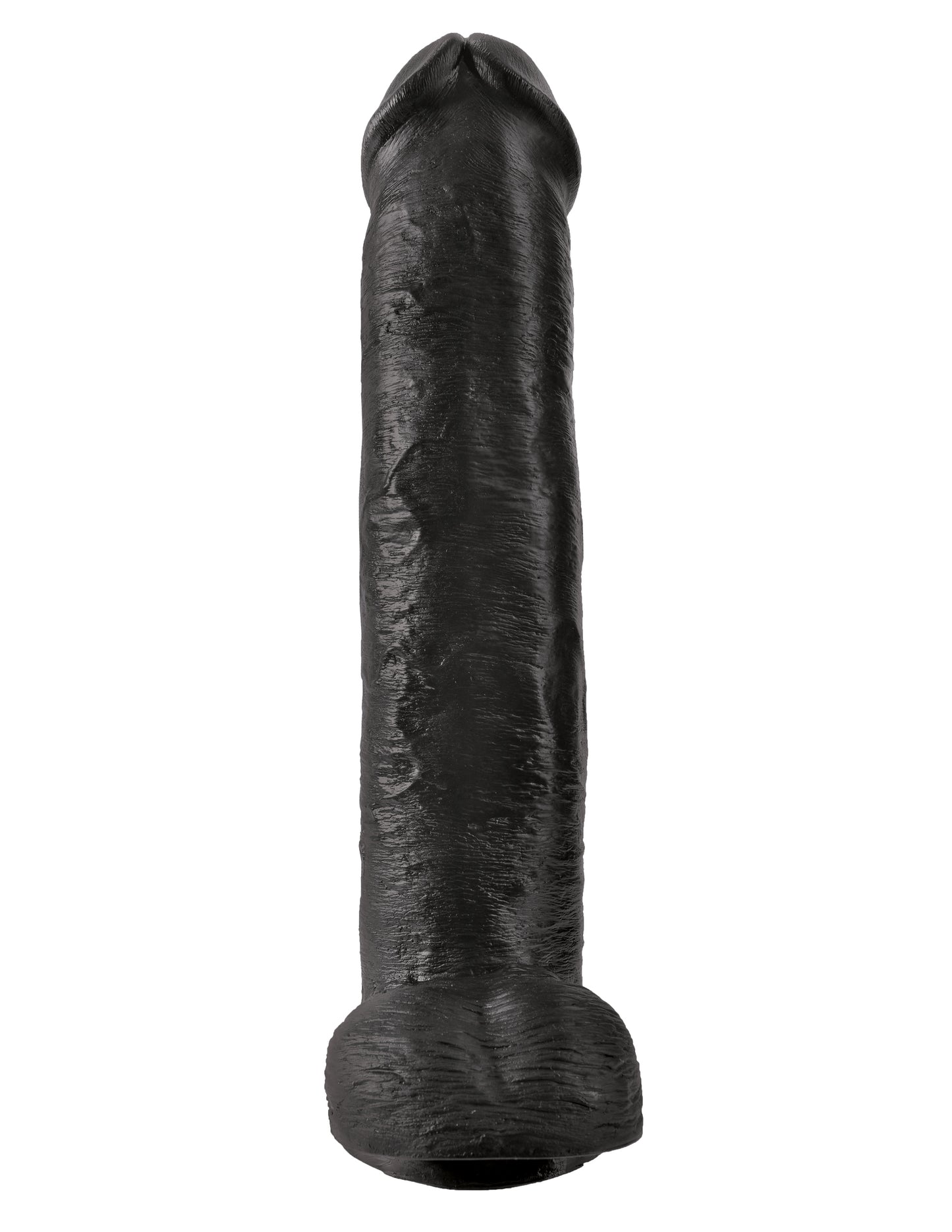 Copia de Dildo King Cock Pene 15 PuLG 38cm Grueso, Con Copa Succión KING COCK 15 COCK WITH BALLS – BLACK