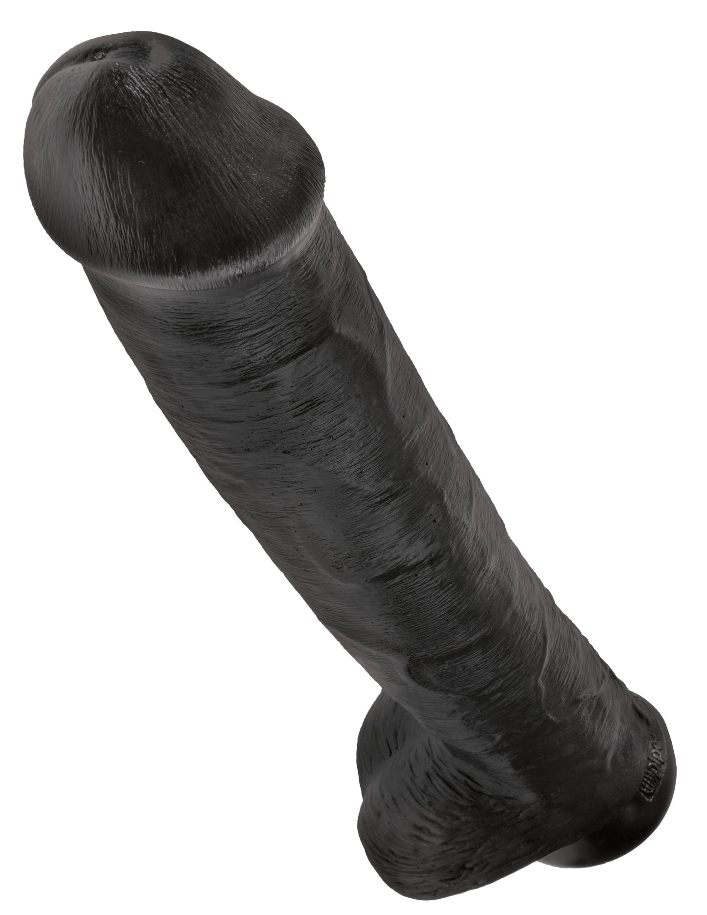 Copia de Dildo King Cock Pene 15 PuLG 38cm Grueso, Con Copa Succión KING COCK 15 COCK WITH BALLS – BLACK