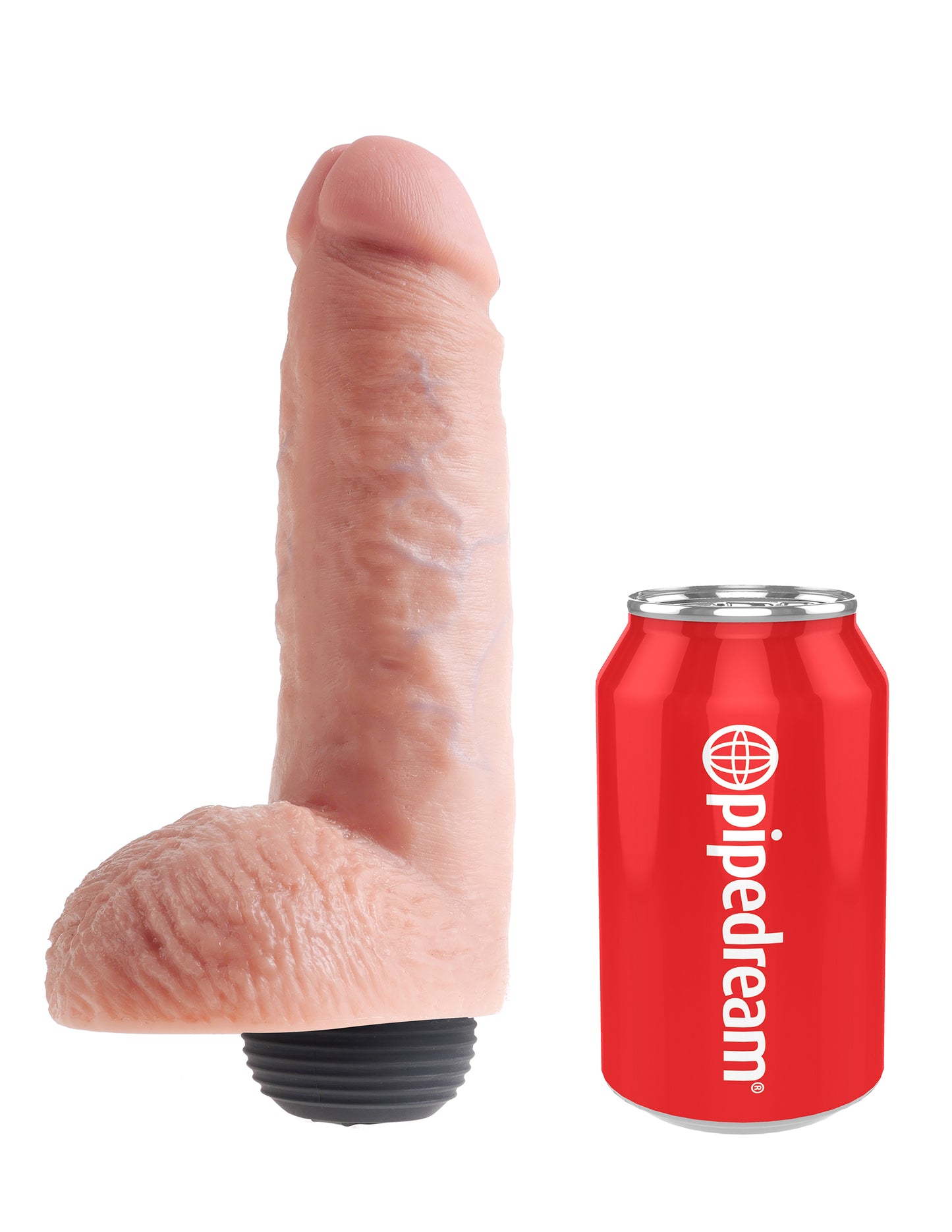 Dildo Grande Grueso Realista Eyacula 20cm King Cock 8 PuLG