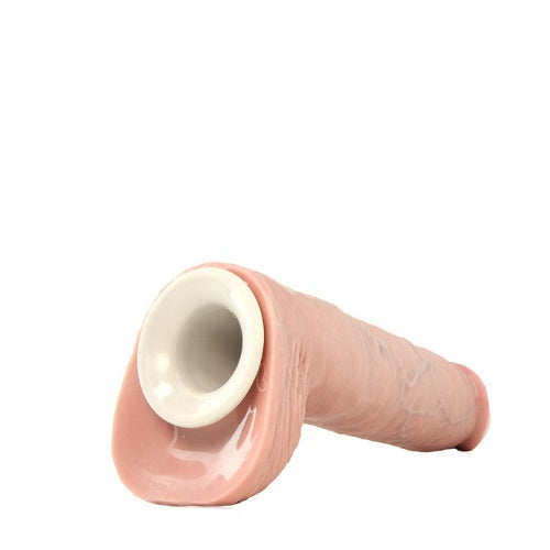 Arnés Con Tirantes Dildo Hueco 25cm Suspender King Cock 10" Hollow Strap-On Suspender System Flesh