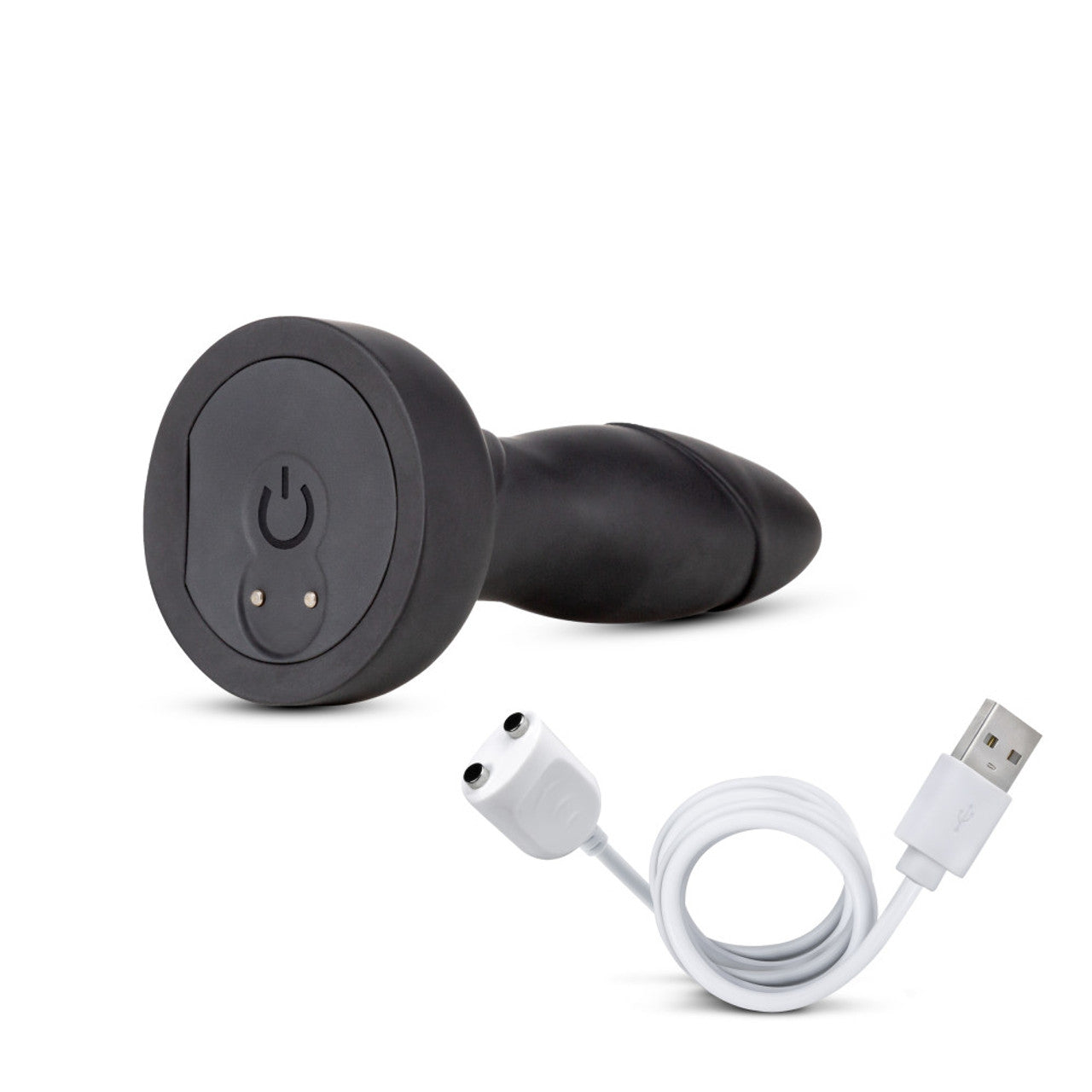 Vibrador Anal Adventures Estimulador Potente Silicon Control Anal Adventures Platinum - Drive Plug - Black