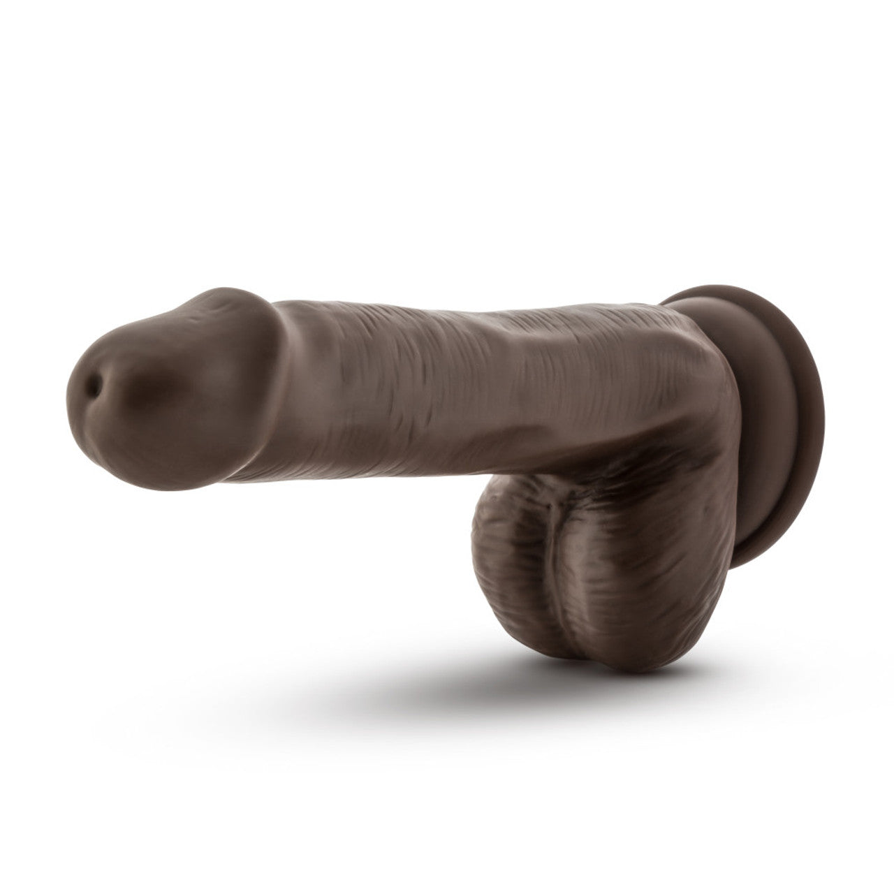 Dildo 15cm Moreno Consolador Flexible Principiantes Loverboy - Top Gun Tommy - Chocolate