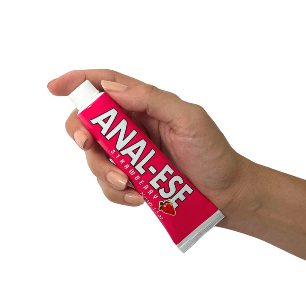 Desensibilizante Anal Crema, Anal Ese Fresa 1.5ozLubricante