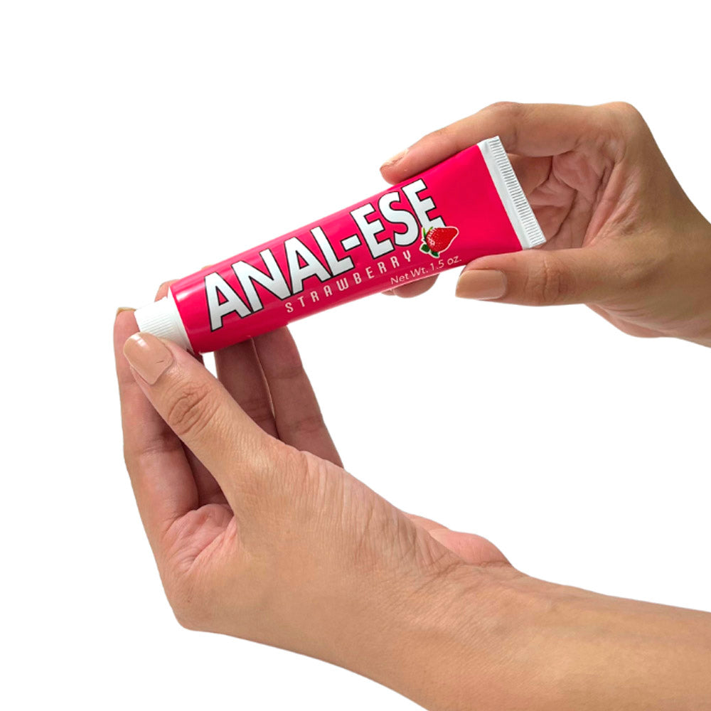 Desensibilizante Anal Crema, Anal Ese Fresa 1.5ozLubricante