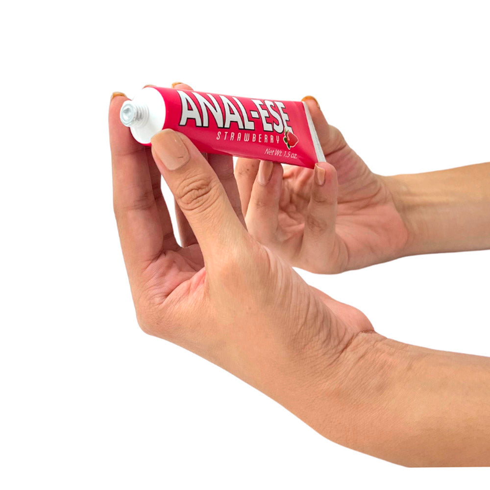 Desensibilizante Anal Crema, Anal Ese Fresa 1.5ozLubricante