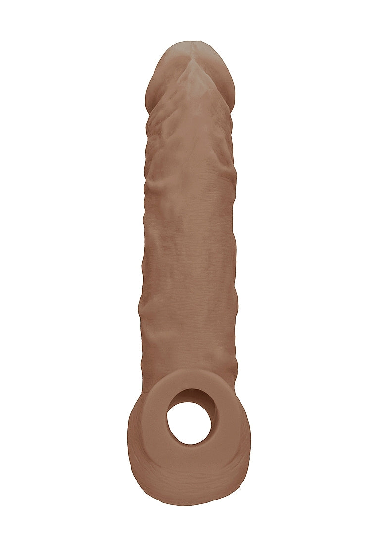 Funda Extensión Pene Más Grande 18cm Suave Y Flexible Penis Sheath - 8" / 20 cm