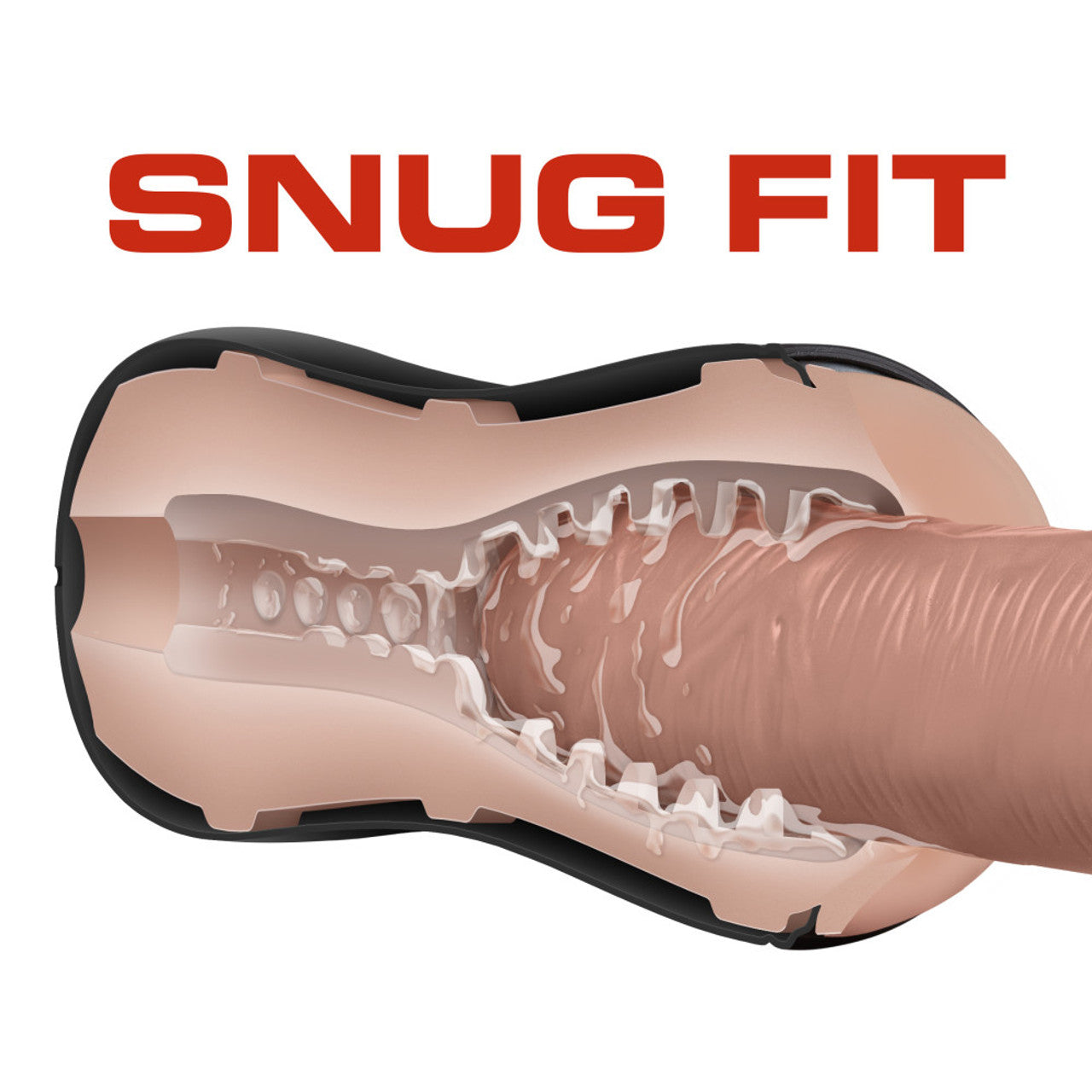 Masturbador Ano Hombre Apretado Suave Flexible Beige Loverboy - Cowboy - Self Lubricating Stroker - Beige