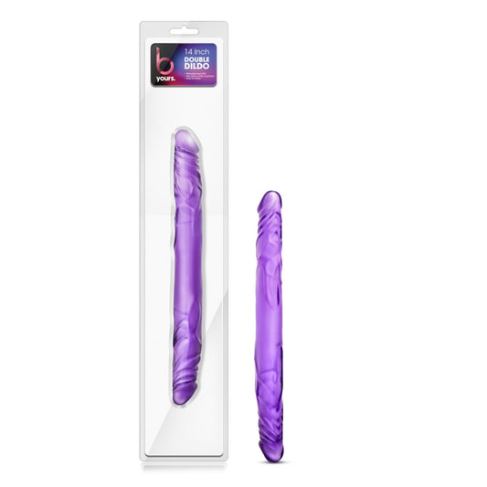 Dildo Doble Penetracion Estimulador Dual Consolador Dildo Doble Consolador Realista 14puLG Double Dong 35cm