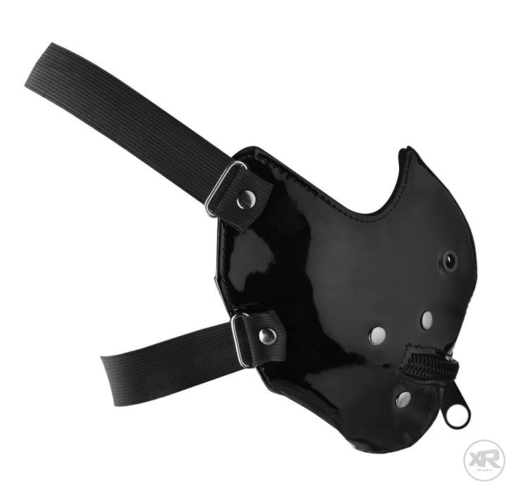 Antifaz Master Series Lektor Zipper Mouth Muzzle