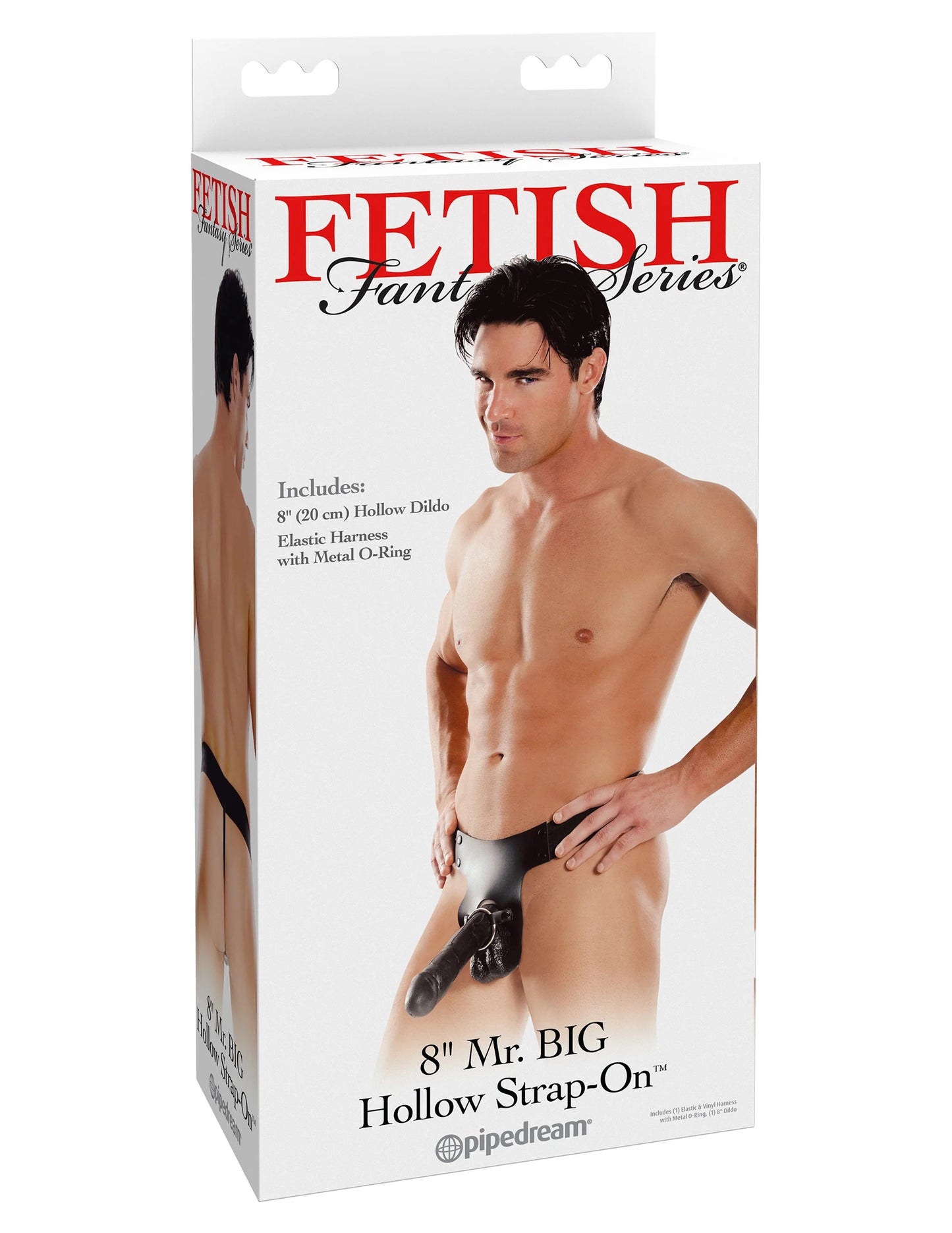 Arnés Dildo Consolador 20Cm Asistente de Erección Fetish Fantasy Series - Mr. Big Hollow 8" Strap-On