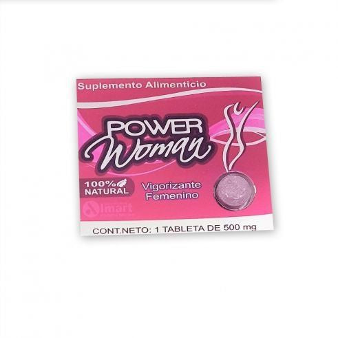 Vigorizante Femenino Power Woman Libido Sexual Pastilla Estimulante Femenino