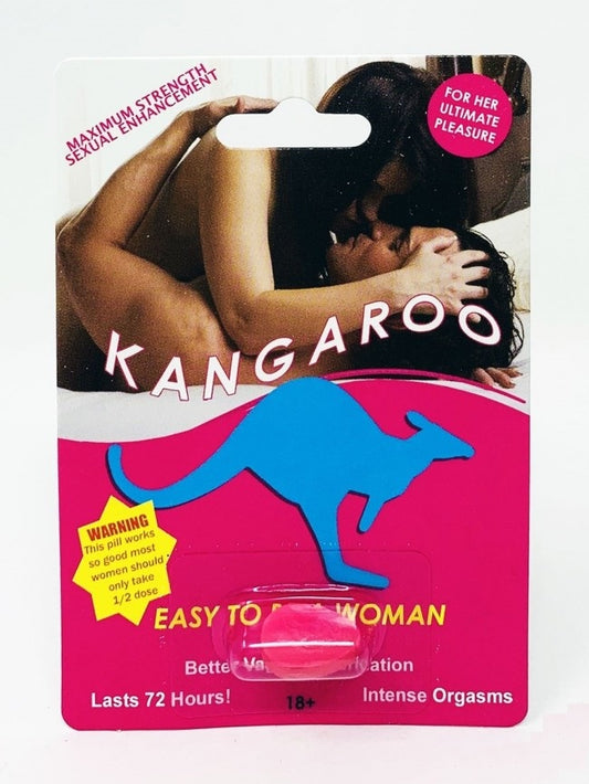 Pastilla Kangaroo Rosa Aumenta Libido Sexual Pastilla Estimulante Femenino