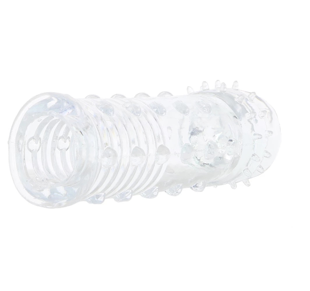 Funda Extensión Pene Textura Incrementar 5cm Engrosar Adonis Extension Clear