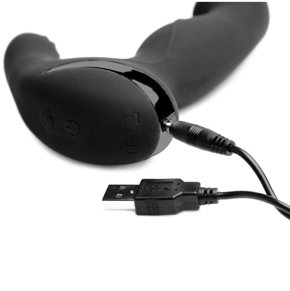 Plug Masageador Prostático Punto P Vibra Recargable Anal Ese p-spot