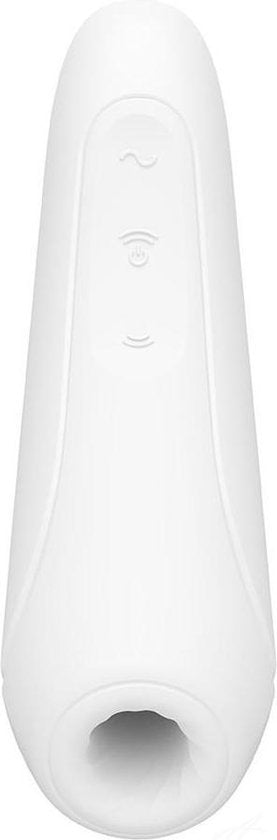 Estimulador De Clítoris Succionador Rechargeable Satisfyer App Enabled Curvy Toy