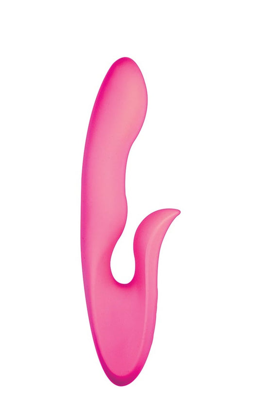 Vibrador Recargable Silicona Estimulador Vaginal Clítoris LUV CONTOURED PLEASER PINK