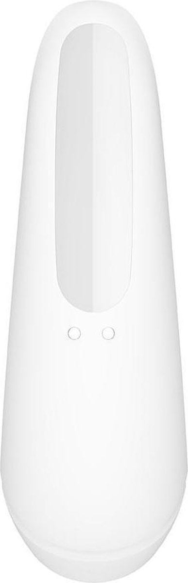 Estimulador De Clítoris Succionador Rechargeable Satisfyer App Enabled Curvy Toy