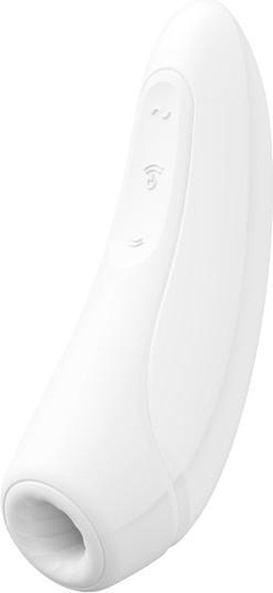 Estimulador De Clítoris Succionador Rechargeable Satisfyer App Enabled Curvy Toy