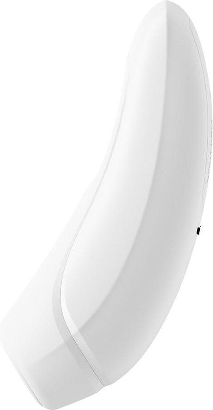 Estimulador De Clítoris Succionador Rechargeable Satisfyer App Enabled Curvy Toy