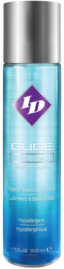 Lubricante Id Glide Base Agua Hipóarlergico Natural 17,6 FL oz
