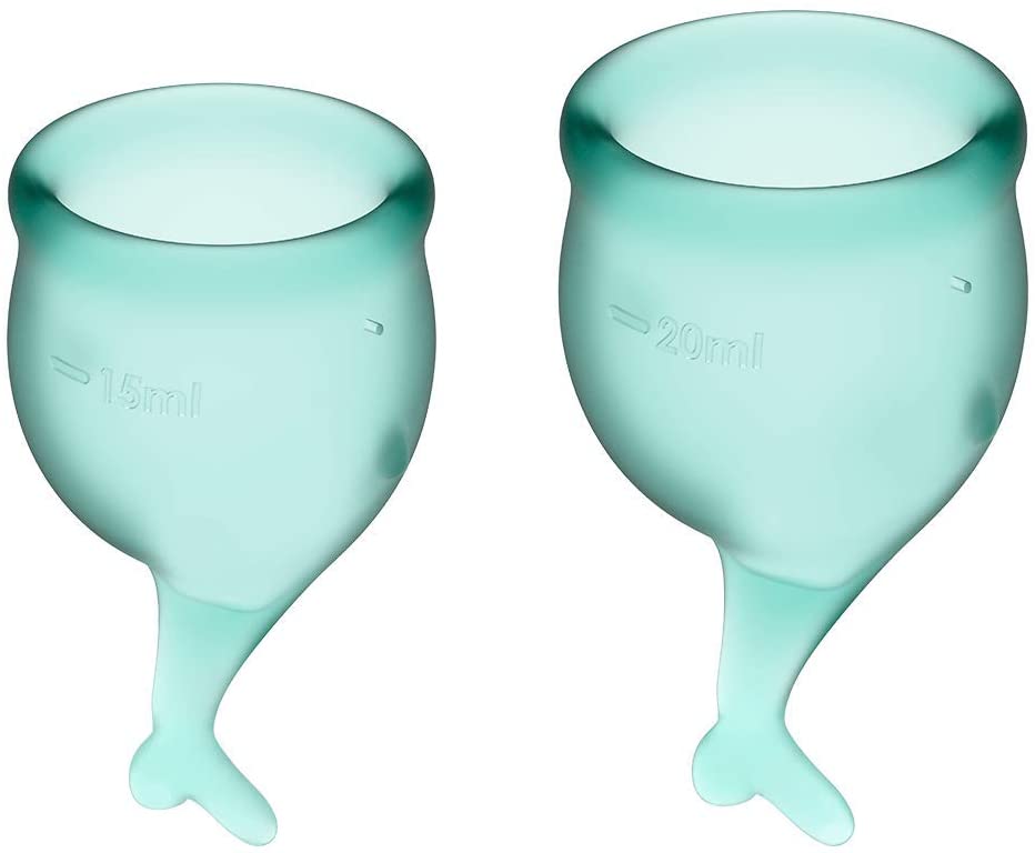 Copa Menstrual Sana Ecológica Higiénica Satisfyer Cup Set 2 Fell Secure